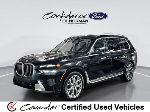 Black Sapphire Metallic 2024 BMW X7 xDrive40i