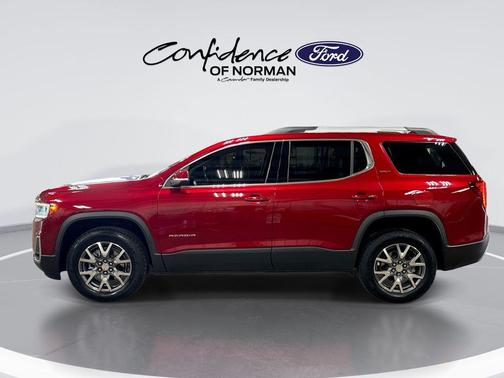 Volcanic Red 2023 GMC Acadia SLT