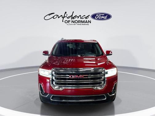 Volcanic Red 2023 GMC Acadia SLT