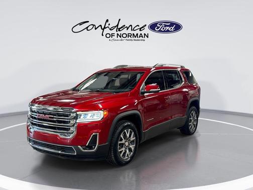 Volcanic Red 2023 GMC Acadia SLT