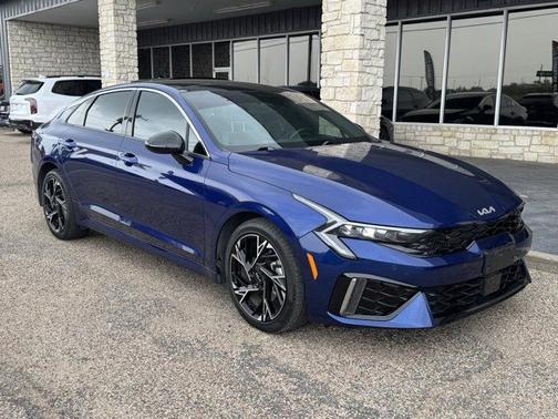 Blue 2025 Kia K5 GT-Line