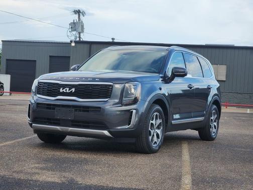 Grey 2022 Kia Telluride EX