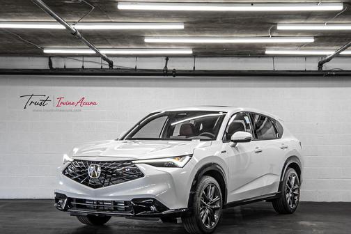 White Orchid 2025 Acura ADX A-Spec