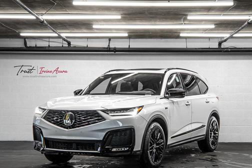Platinum White 2026 Acura MDX A-SPEC Advance Package