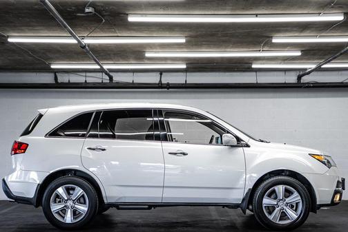 Aspen White Pearl 2011 Acura MDX 3.7L Technology