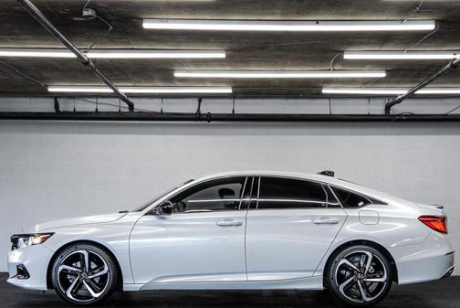Platinum White Pearl 2021 Honda Accord Sport 1.5T