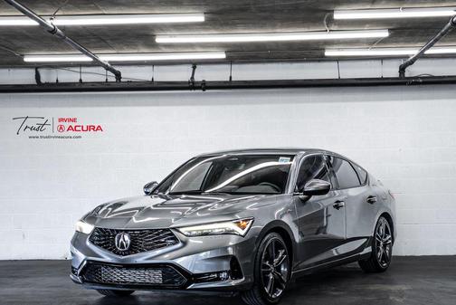 Liquid Carbon Metallic 2023 Acura Integra A-SPEC