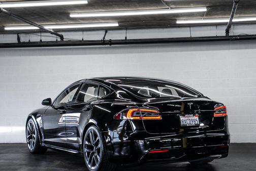 Solid Black 2021 Tesla Model S Long Range