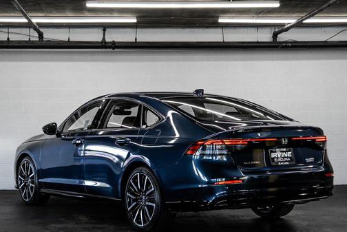 Canyon River Blue Metallic 2023 Honda Accord Hybrid Touring