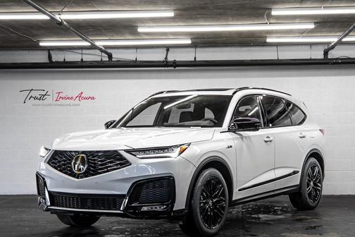 Platinum White Pearl 2026 Acura MDX A-SPEC Advance Package