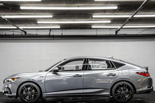 Solar Silver Metallic 2026 Acura Integra FWD A-Spec