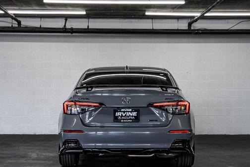 Gray 2026 Honda Civic Hybrid Sport