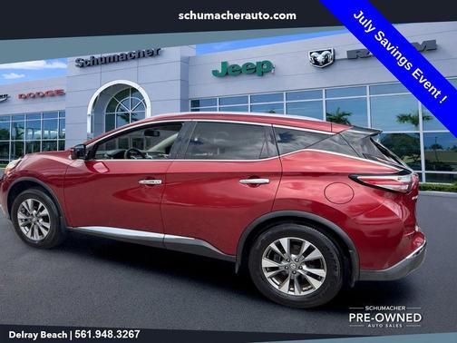 Cayenne Red 2016 Nissan Murano SL