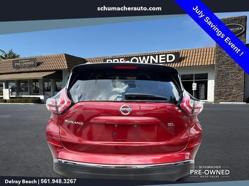 Cayenne Red 2016 Nissan Murano SL