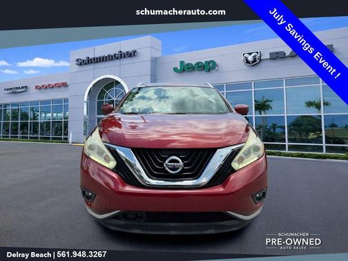 Cayenne Red 2016 Nissan Murano SL