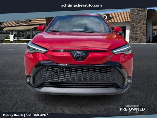 Barcelona Red Metallic 2023 Toyota Corolla Cross Hybrid XSE