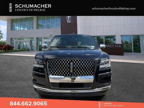 Black Metallic 2024 Lincoln Navigator Black Label