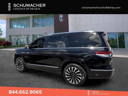 Black Metallic 2024 Lincoln Navigator Black Label