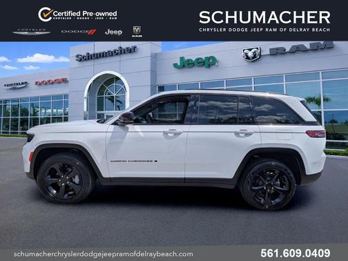 Bright White Clearcoat 2024 Jeep Grand Cherokee Limited