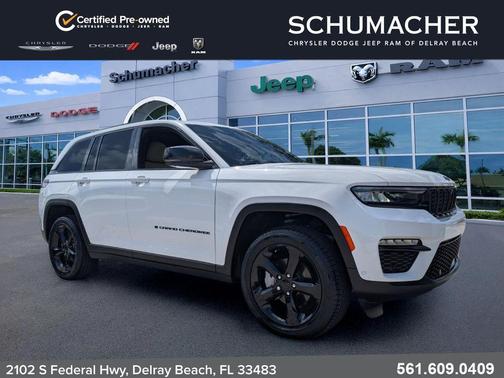 Bright White Clearcoat 2024 Jeep Grand Cherokee Limited