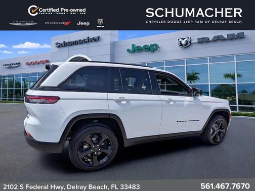 Bright White Clearcoat 2024 Jeep Grand Cherokee Limited