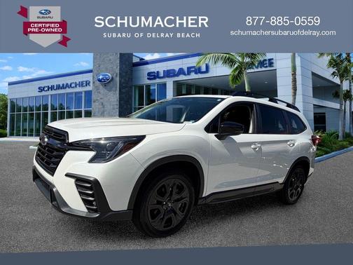 Crystal White Pearl 2024 Subaru Ascent Onyx Edition Limited