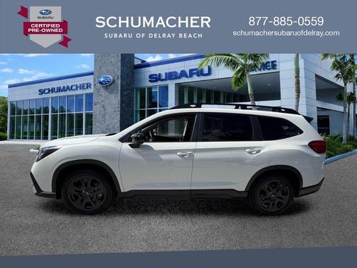 Crystal White Pearl 2024 Subaru Ascent Onyx Edition Limited