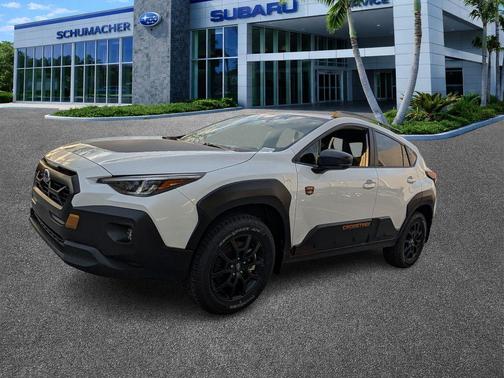 Crystal White Pearl 2026 Subaru Crosstrek Wilderness