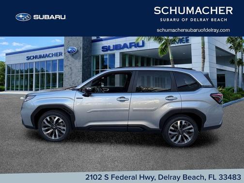 Ice Silver Metallic 2026 Subaru Forester Touring