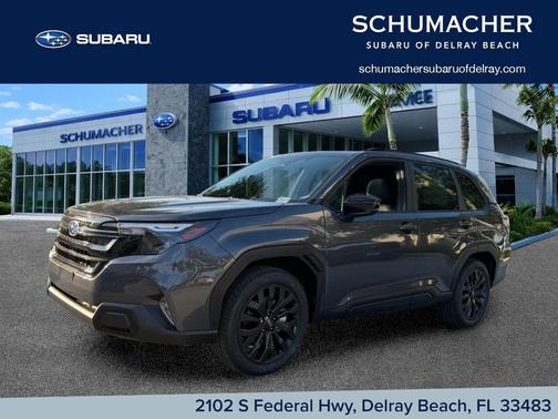 Gray 2026 Subaru Forester Sport