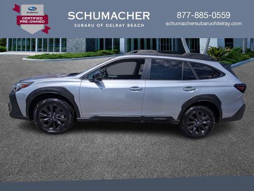 Ice Silver Metallic 2023 Subaru Outback Onyx Edition