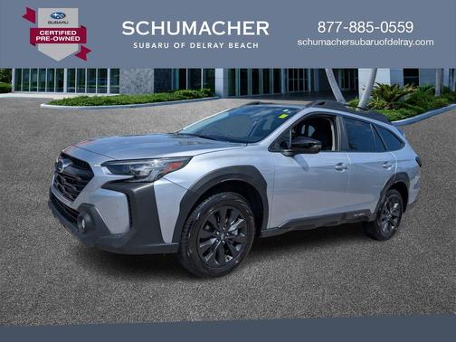 Ice Silver Metallic 2023 Subaru Outback Onyx Edition