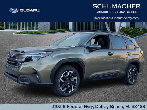 Autumn Green Metallic 2026 Subaru Forester Limited