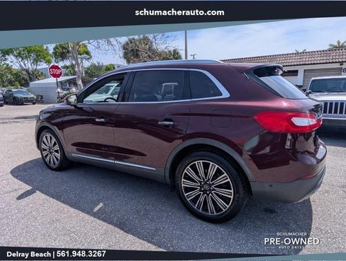 Burgundy 2017 Lincoln MKX Black Label