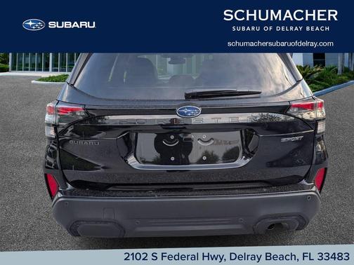 Crystal Black Silica 2026 Subaru Forester Sport