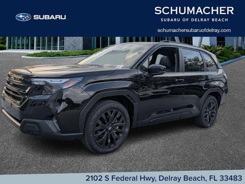 Crystal Black Silica 2026 Subaru Forester Sport