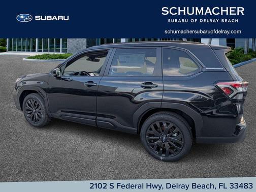 Crystal Black Silica 2026 Subaru Forester Sport