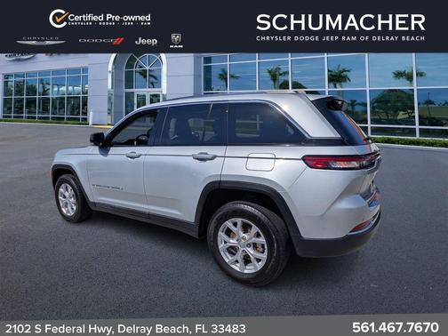Silver Zynith 2024 Jeep Grand Cherokee Limited