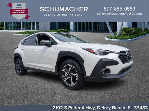 Crystal White Pearl 2024 Subaru Crosstrek Premium