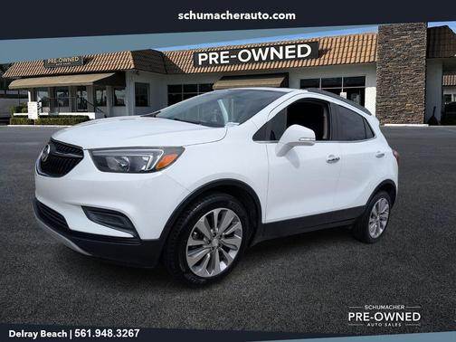 Summit White 2019 Buick Encore Preferred
