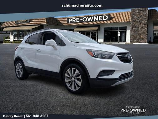 Summit White 2019 Buick Encore Preferred