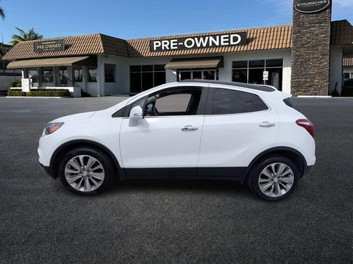Summit White 2019 Buick Encore Preferred
