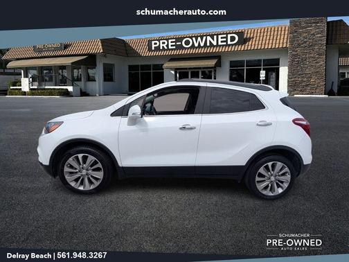 Summit White 2019 Buick Encore Preferred
