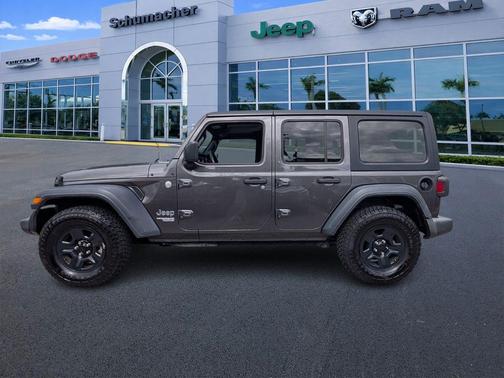 Granite Crystal Clearcoat Metallic 2018 Jeep Wrangler Unlimited Sport