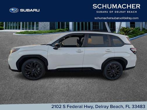 Crystal White Pearl 2026 Subaru Forester Sport