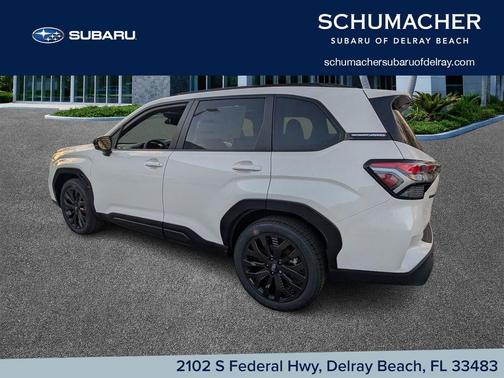 Crystal White Pearl 2026 Subaru Forester Sport