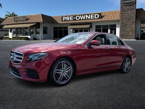 Red 2019 Mercedes-Benz E-Class E 300