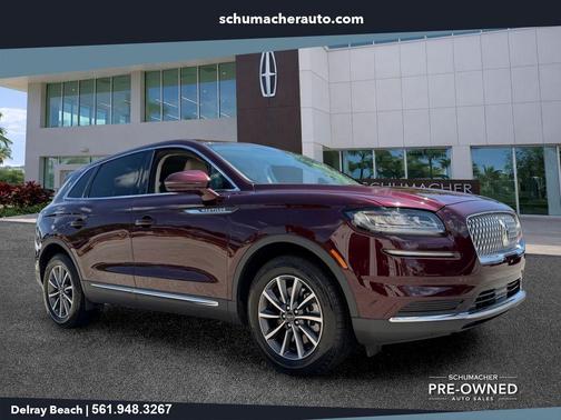 Burgundy 2022 Lincoln Nautilus Standard