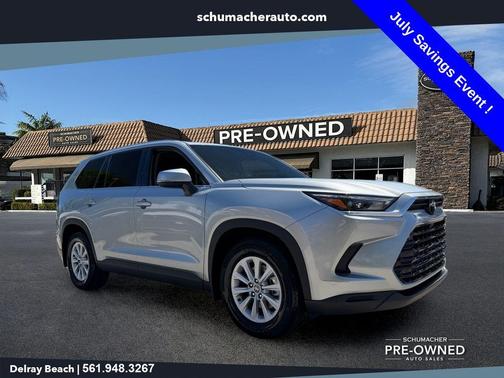 Celestial Silver Metallic 2024 Toyota Grand Highlander XLE