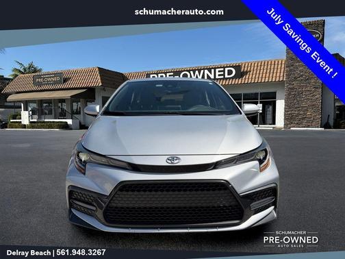 Classic Silver Metallic 2020 Toyota Corolla SE
